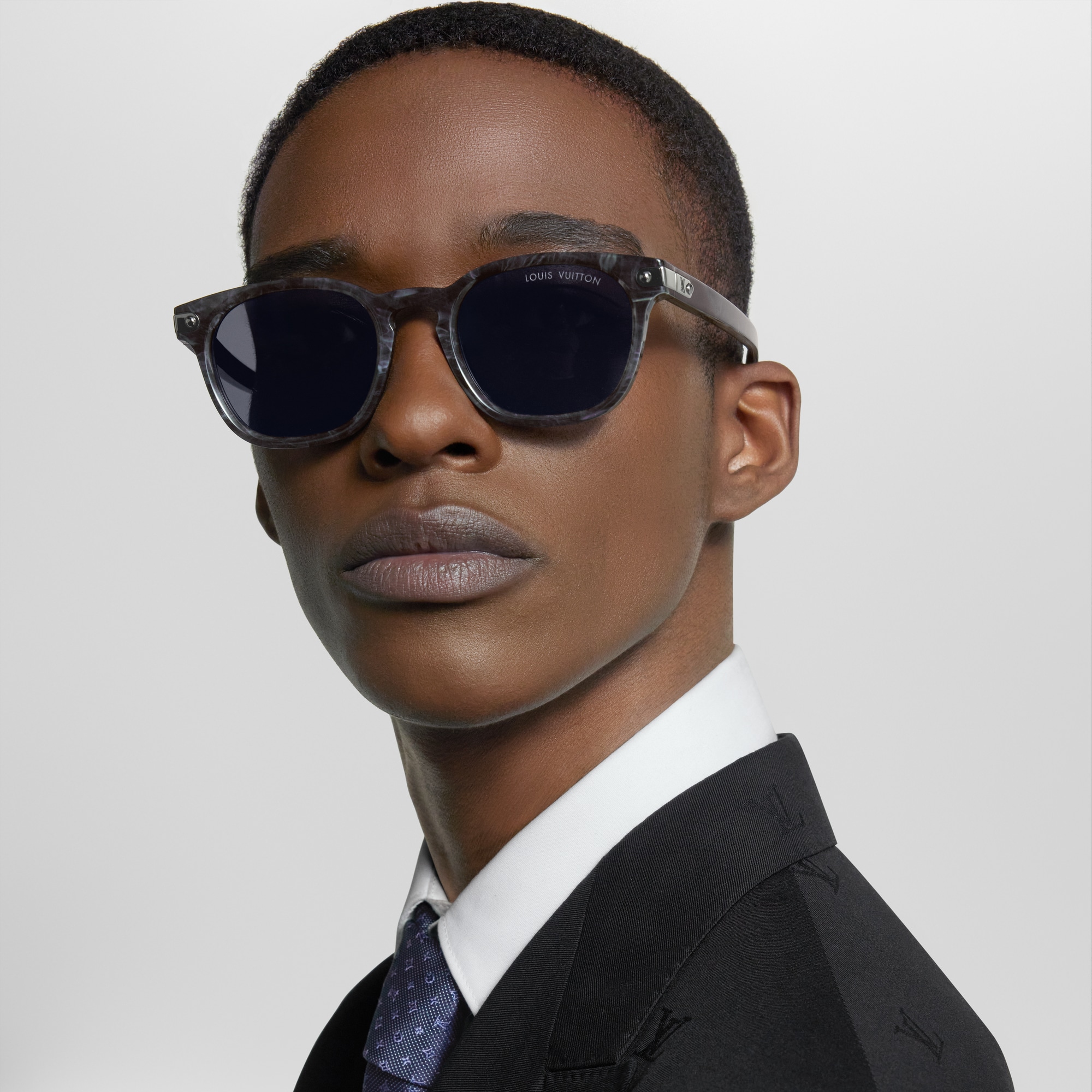 LV Signature Square Round Sunglasses S00 - Men - Accessories
